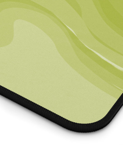Lemon Wavey 12" x 22" Desk Mat