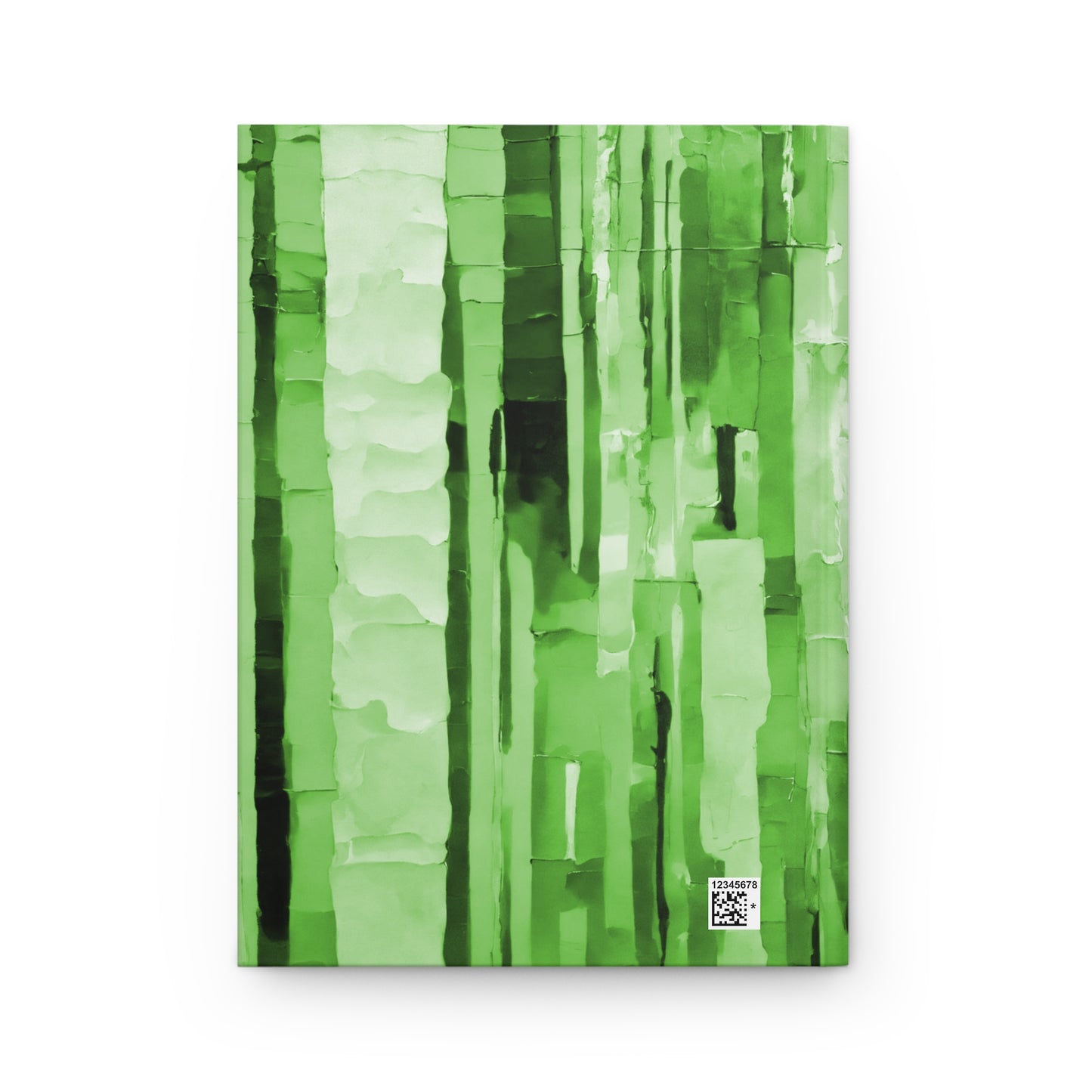 Striped Mint Pastel 5.75" x 8" Hardcover Journal Matte with 150 lined pages