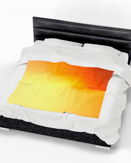 Phoenix Fade Velveteen Plush Blanket, 50" x 60"