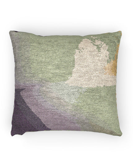 Purple Golden Fade Woven Pillow, 17" x 18"