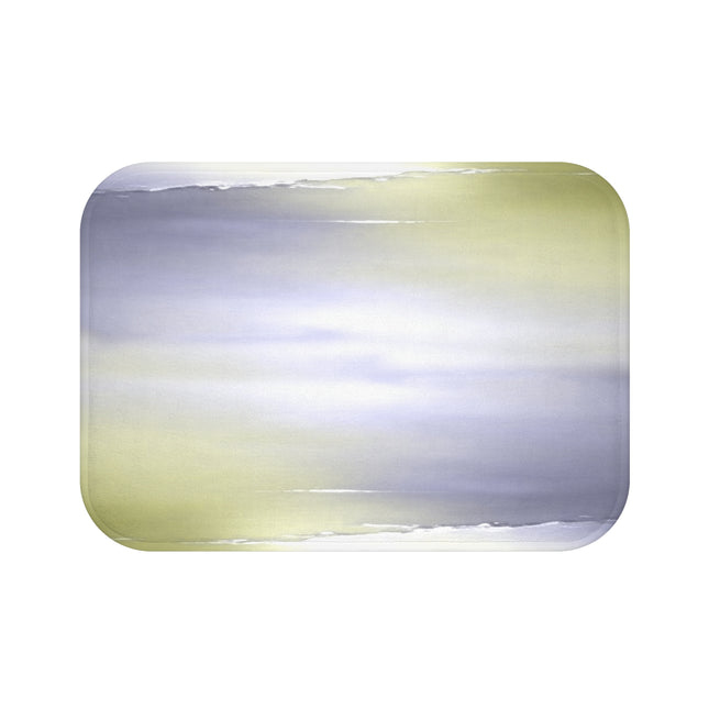 Lavender Sea Golden Fog 24" x 17" Bath Mat