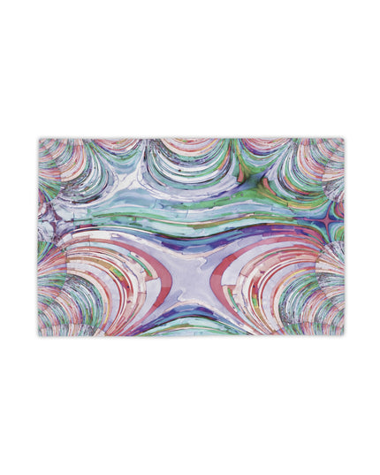 Uzi Spiral Pastels Beach Towel, 18" x 27"