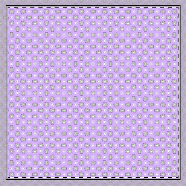 Lavender Star-crossed Bodies Cotton Twill Napkin, 22" x 22"