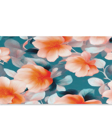 Orange Blossom Floral Bunch Hand Towel, 16" x 28"