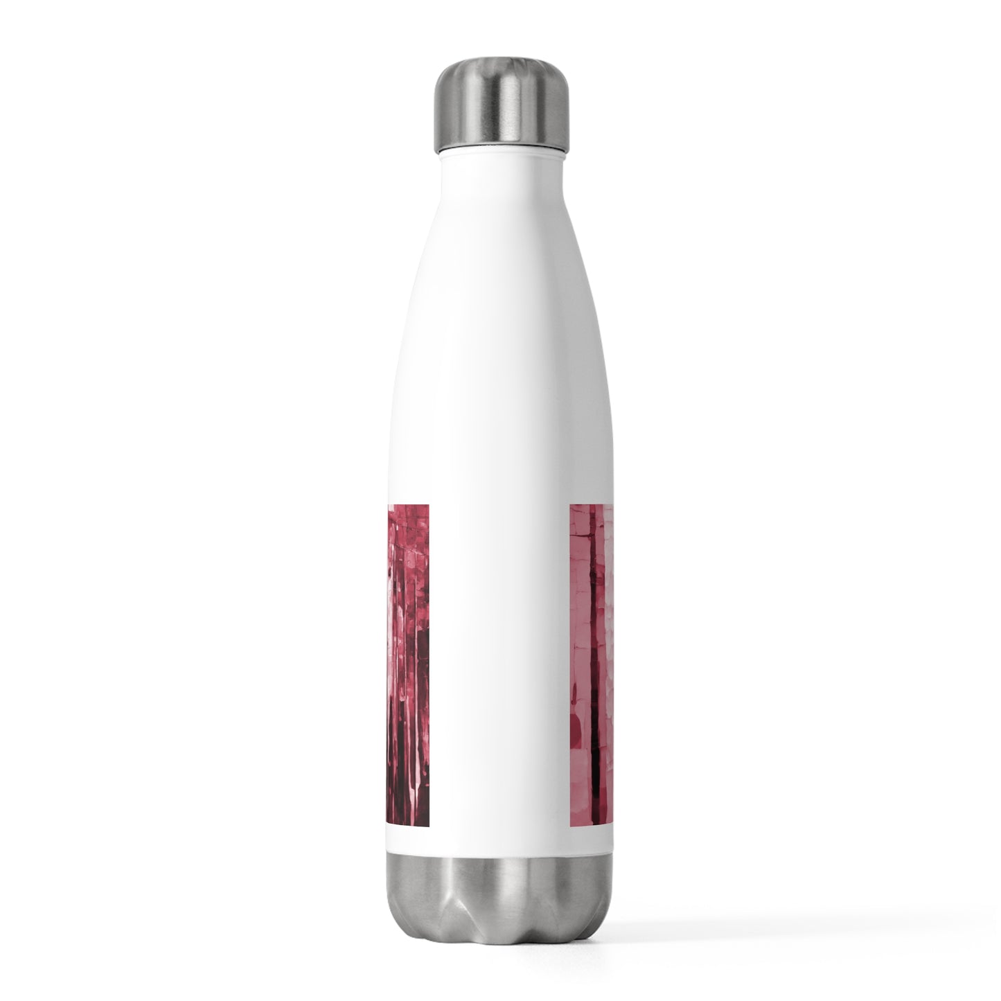 Striped Ruby 20oz Insulated Water Bottle