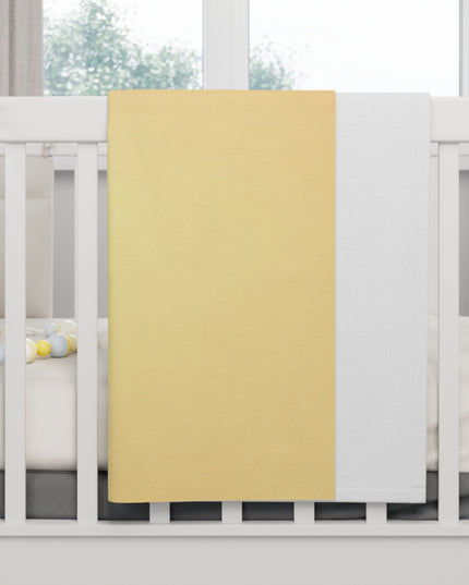 Hot Peach Fade Soft Fleece Baby Blanket, 30" x 40"