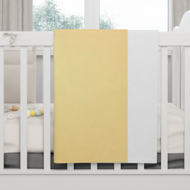 Hot Peach Fade Soft Fleece Baby Blanket, 30" x 40"