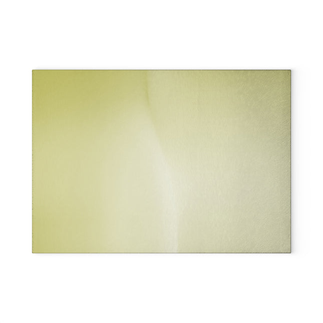 Lemon Fade 8" x 11" Glass Cutting Board