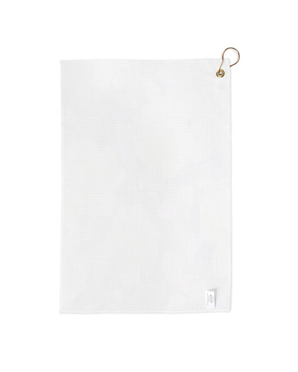 Lemon Blossom Floral Bunch Golf Towel, 16" x 24"