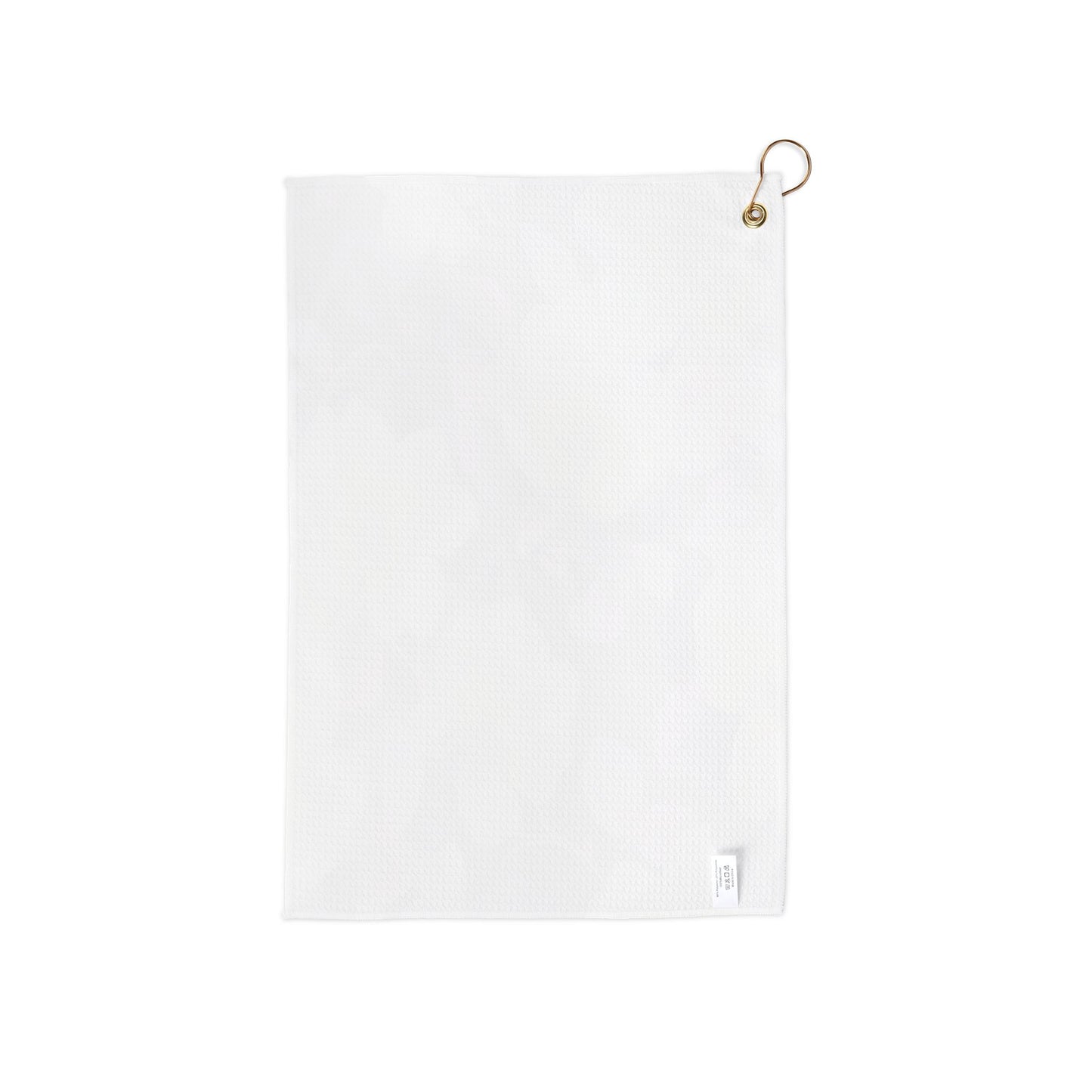 Lemon Blossom Floral Bunch Golf Towel, 16" x 24"