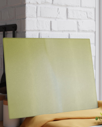 Lemon Fade 11" x 15" Glass Cutting Board