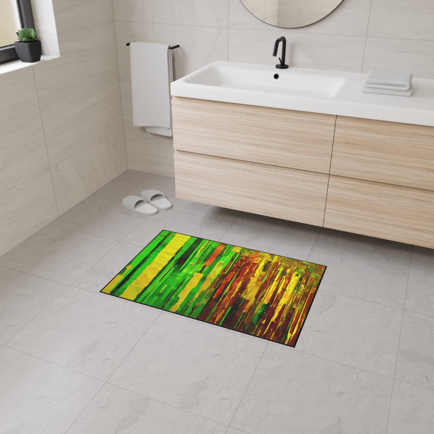 Striped Beta 24" x 36" Heavy Duty Floor Mat