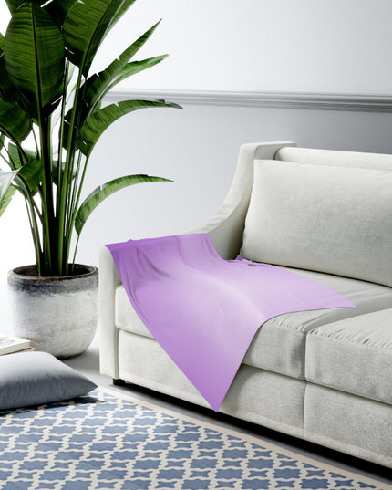 Soft Lavender Fade Baby Swaddle 30″×40″ Blanket