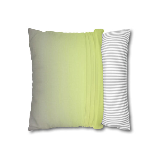 Purple Golden Fade Spun Polyester Square Pillowcase, 14" x 14"