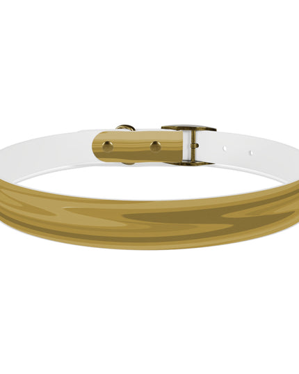 Brown Wavey Extra Large Dog Collar