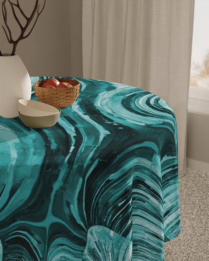 Uzi Spiral Tif Tablecloth, 55" x 55"