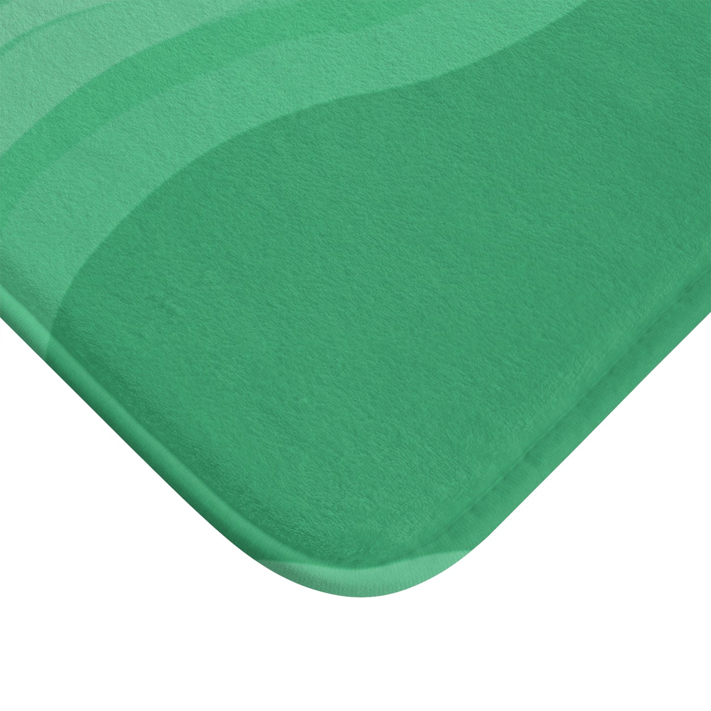 Mint Green Wavey 34" x 21" Bath Mat