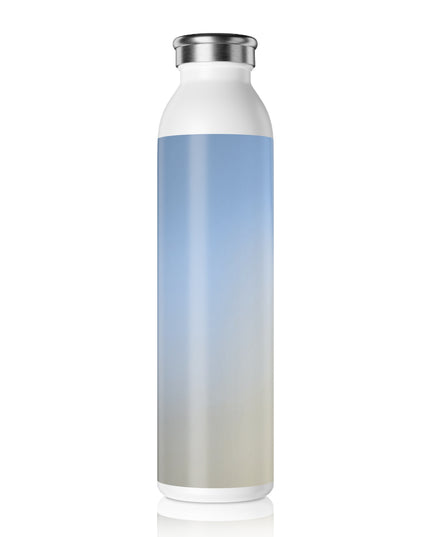 Cobalt Fade Slim Water Bottle, 20 oz White