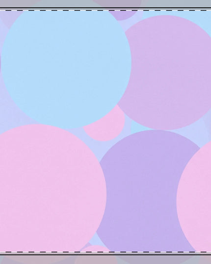 Pastel Purple and Mauve Patches 22" x 22" Cotton Twill Napkin