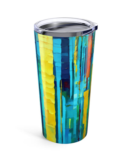 Striped Alpha Tumbler 20oz