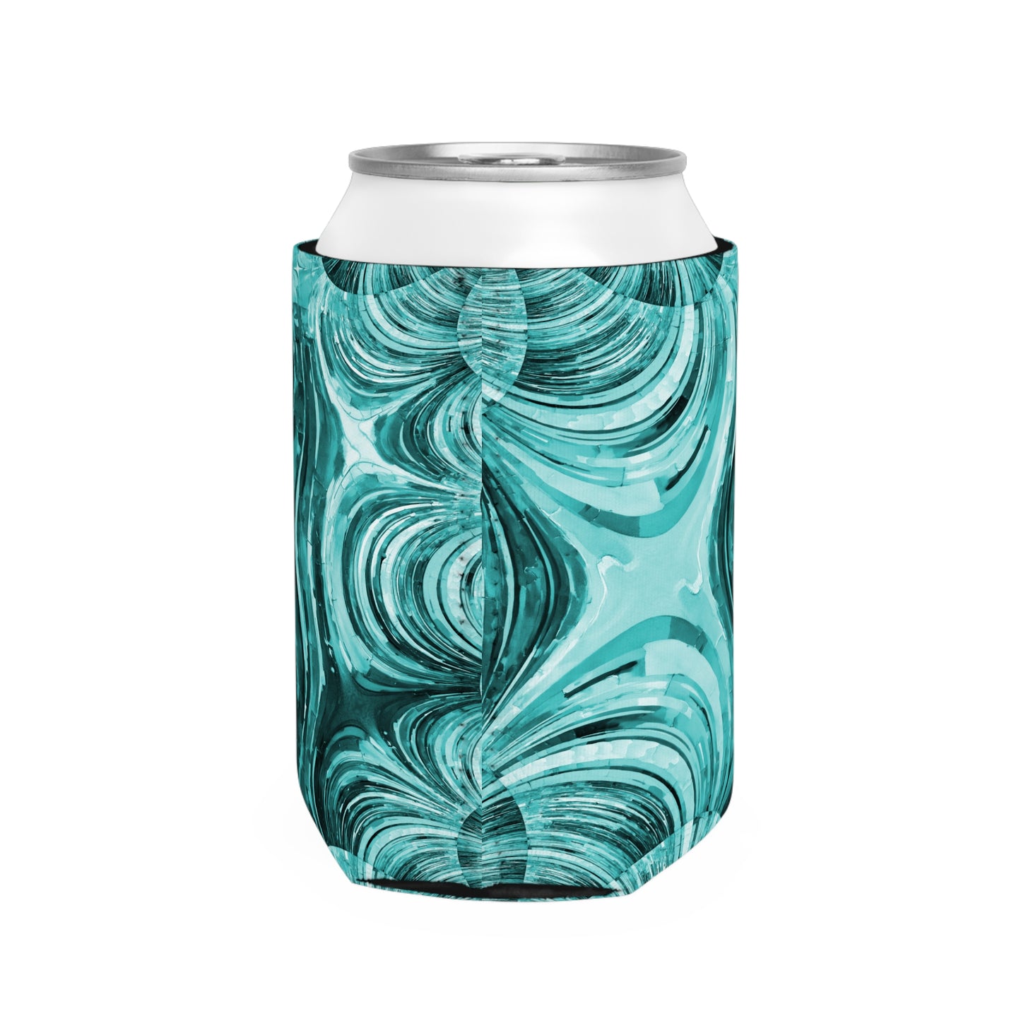 Uzi Spiral Tif 12 oz Can Cooler Sleeve