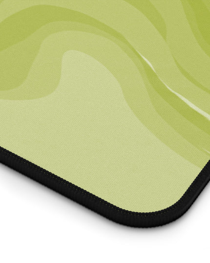 Lemon Wavey 12" x 18" Desk Mat