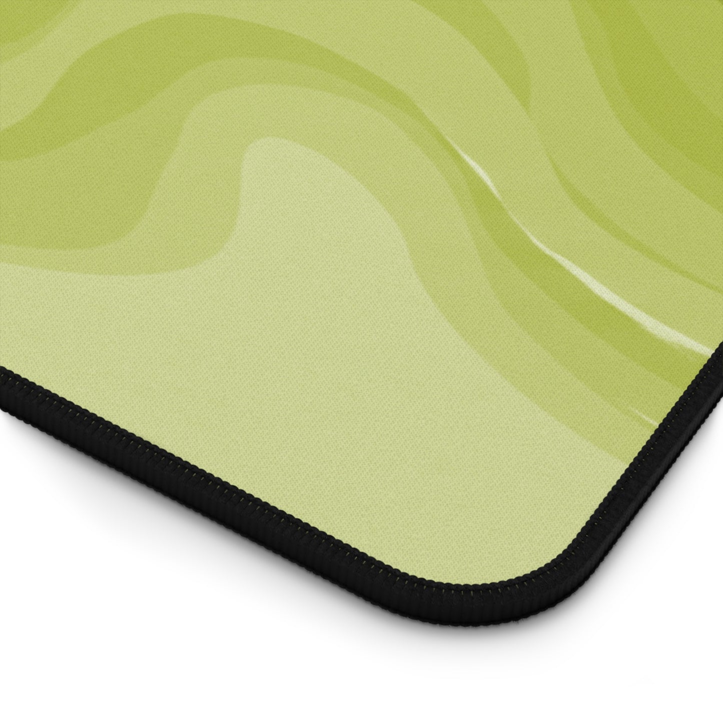 Lemon Wavey 12" x 18" Desk Mat