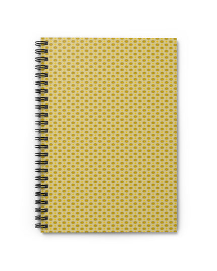 Lemongrass Star-crossed Bodies Spiral Notebook - Ruled Line, 6" x 8", 118 pages
