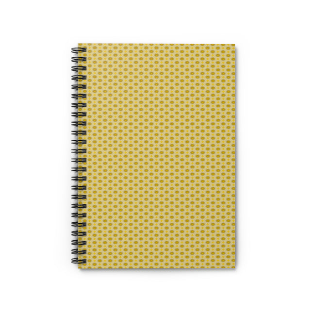 Lemongrass Star-crossed Bodies Spiral Notebook - Ruled Line, 6" x 8", 118 pages