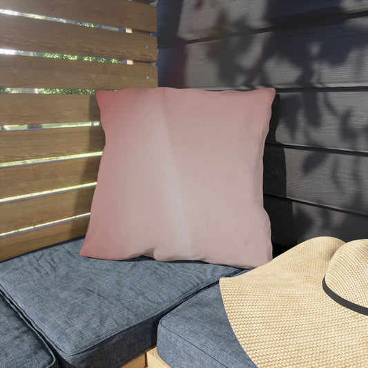 Rose Red Fade 18" x 18" Outdoor Pillow