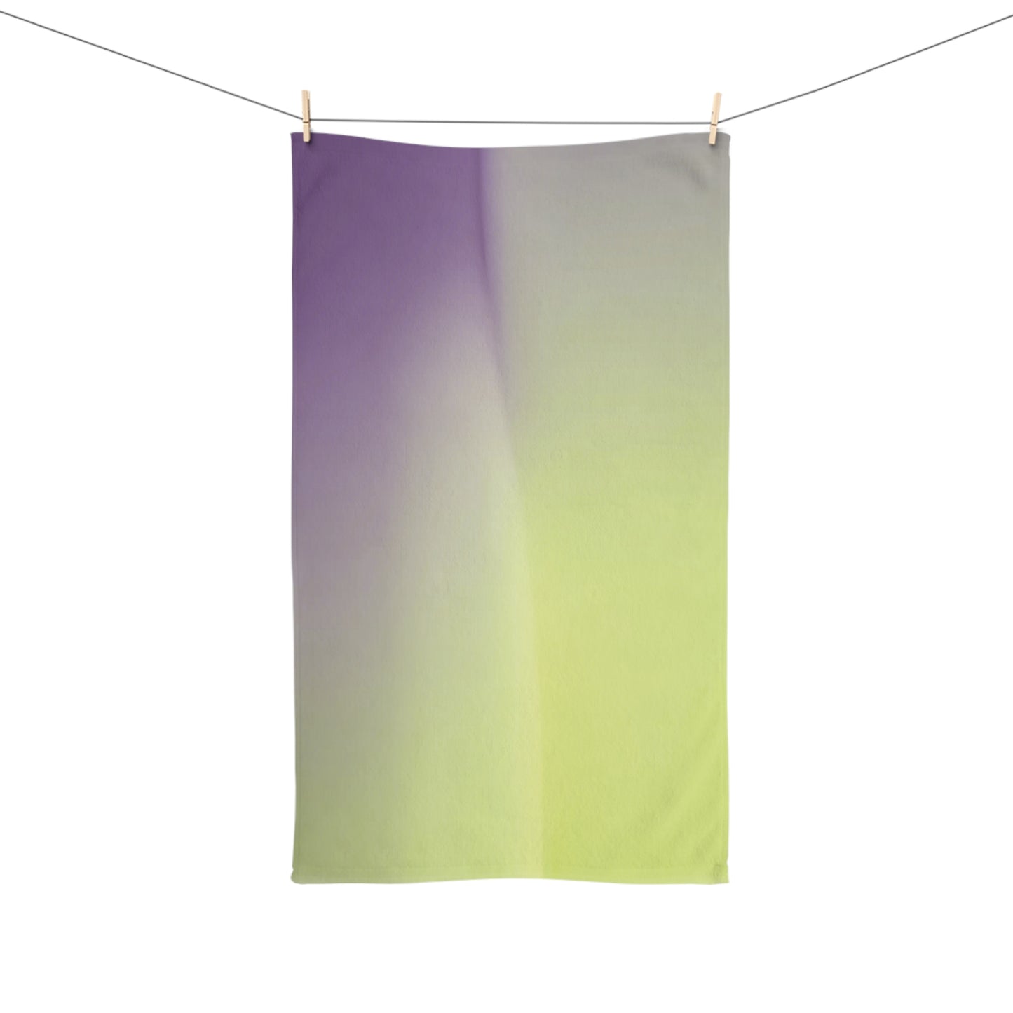 Purple Golden Fade Hand Towel, 16" x 28"