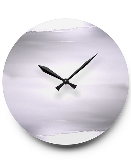 Sephia Sea Dark Fog Acrylic Wall Clock, Round or Square, 10.75" x 10.75"