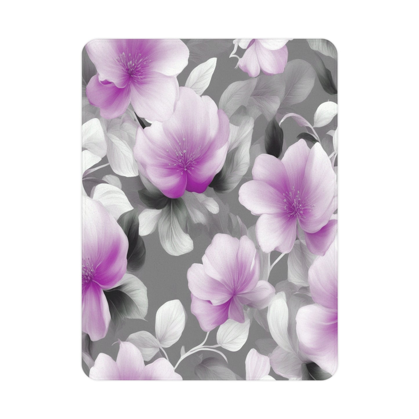 Purple Blossom Floral Bunch Toddler Blanket, 30" x 40"