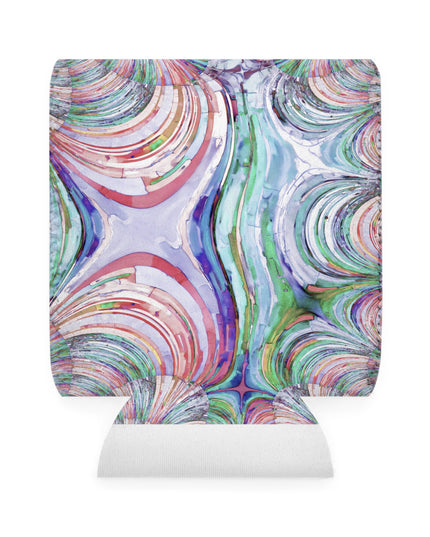 Uzi Spiral Pastels 12 oz Can Cooler Sleeve