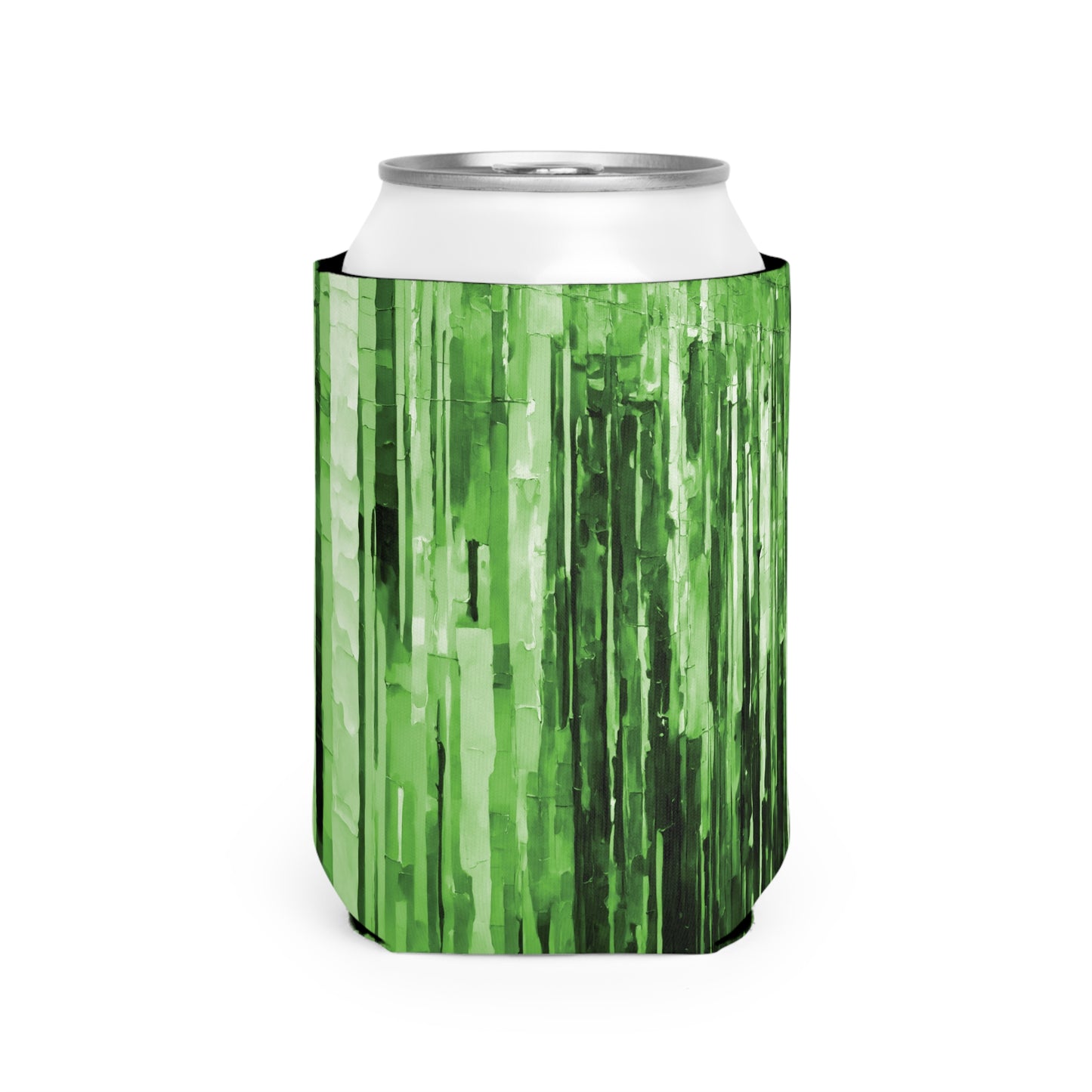 Striped Mint Pastel 12 oz Can Cooler Sleeve