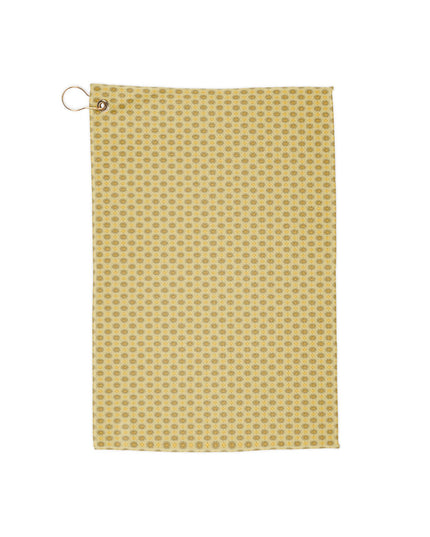 Lemongrass Star-crossed Bodies Golf Towel, 16" x 24"