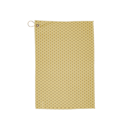 Lemongrass Star-crossed Bodies Golf Towel, 16" x 24"