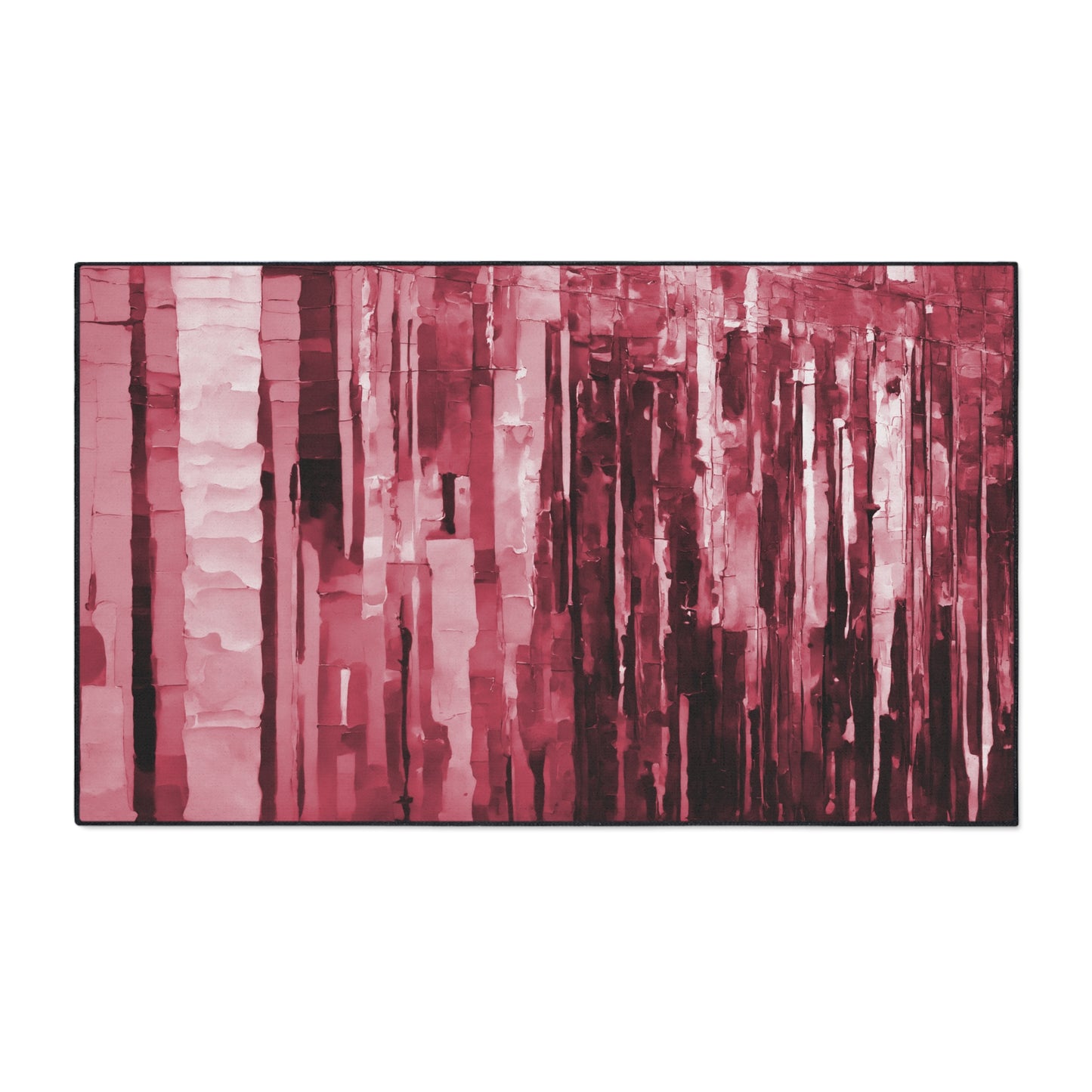 Striped Ruby 36" x 60" Heavy Duty Floor Mat
