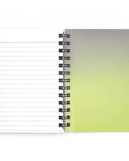 Purple Golden Fade Spiral Bound Journal, 5" x 7" 150 pages