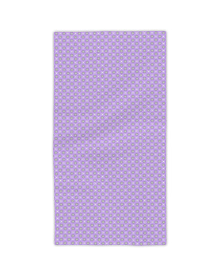 Lavender Star-crossed Bodies Beach Towel, 24" x 44"