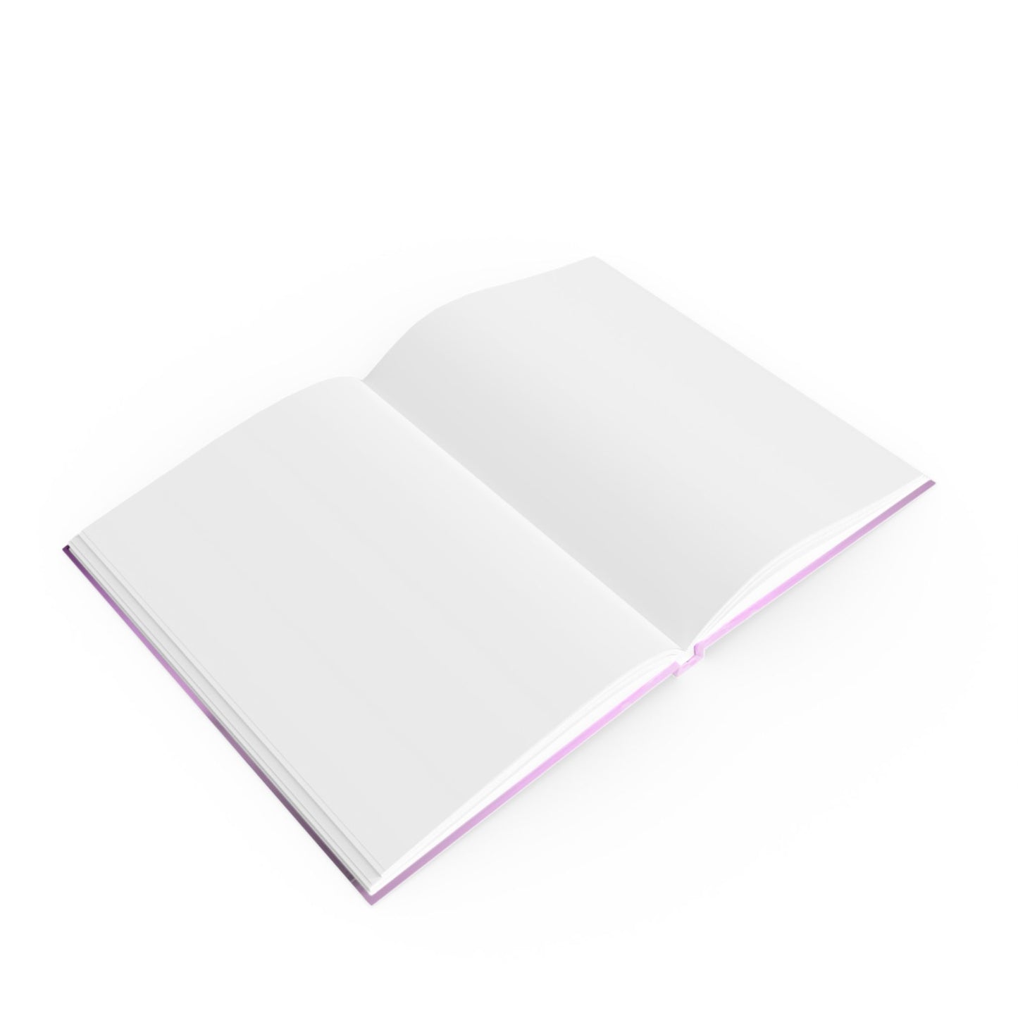 Dark Pink Sea Amethyst Fog 5.2" x 7.4" Hard Backed Journal with 128 blank pages
