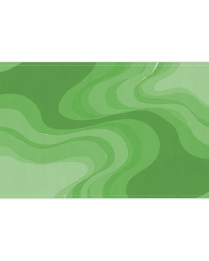 Greenie Meanie Wavey Tea Towels (cotton, poly), 18" x "30