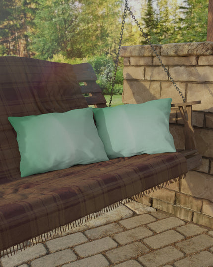 Mint Fade 20" x 14" Outdoor Pillow
