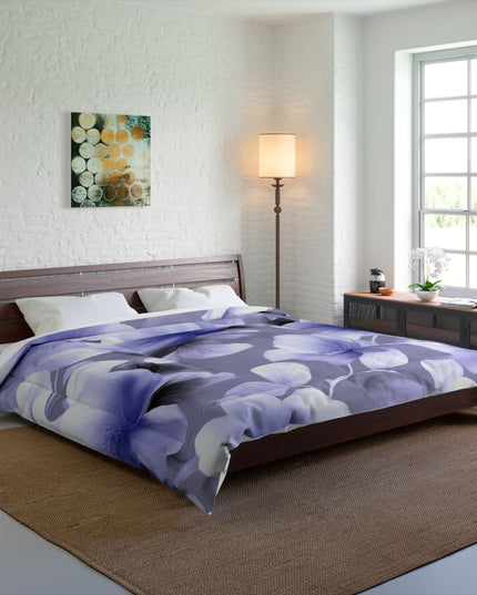 Indigo Blossom Floral Bunch Comforter, 104" × 88"
