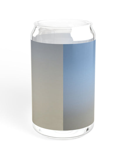 Cobalt Fade Sipper Glass, 16oz