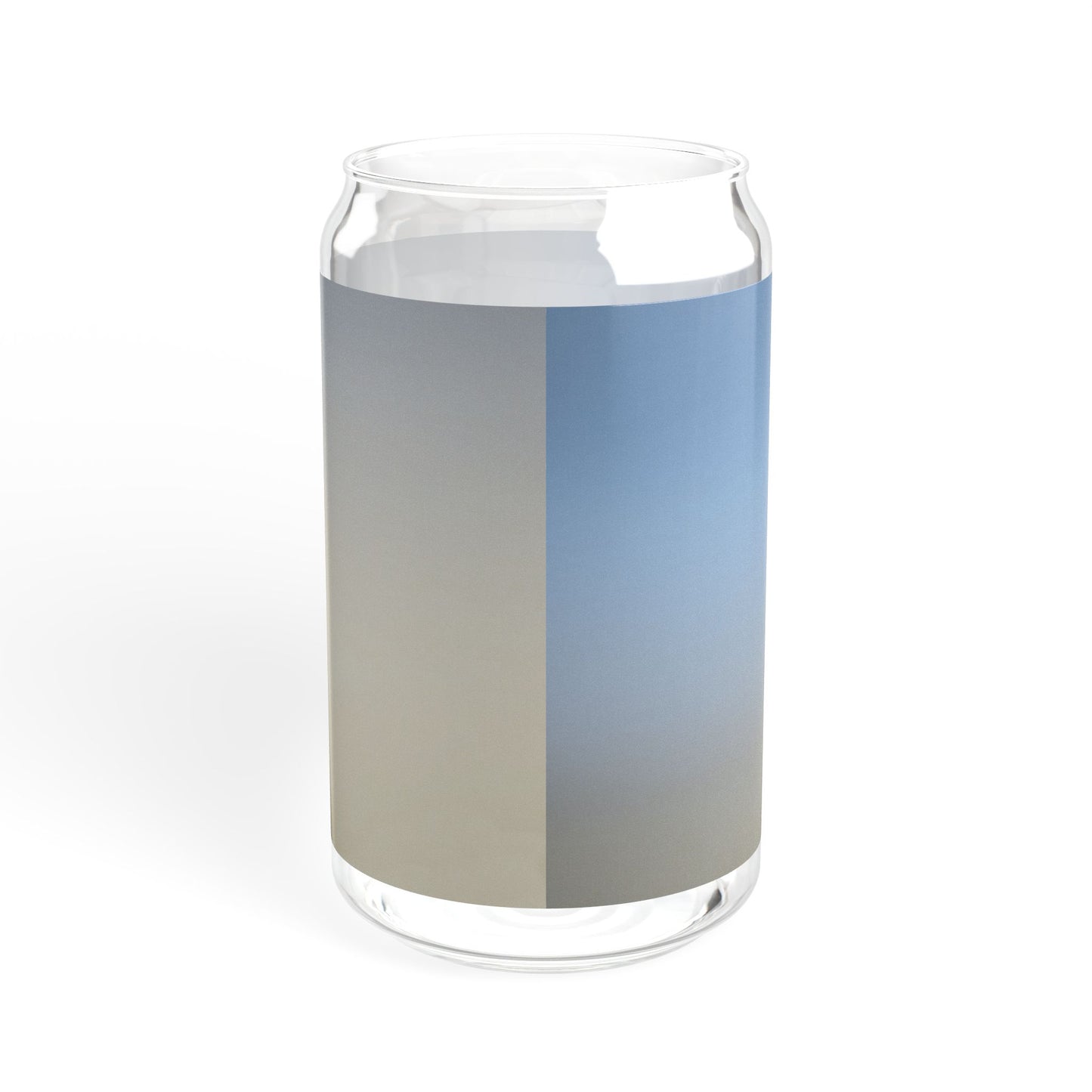 Cobalt Fade Sipper Glass, 16oz