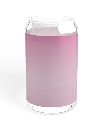 Pink Blush Fade Sipper Glass, 16oz