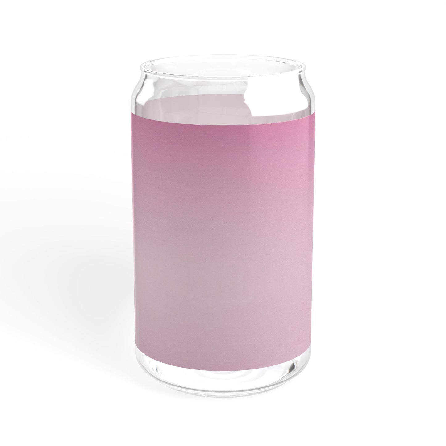 Pink Blush Fade Sipper Glass, 16oz