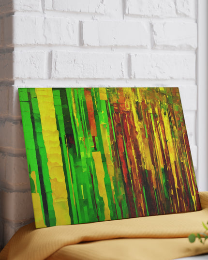 Striped Beta 8" x 11" Glass Cutting Board