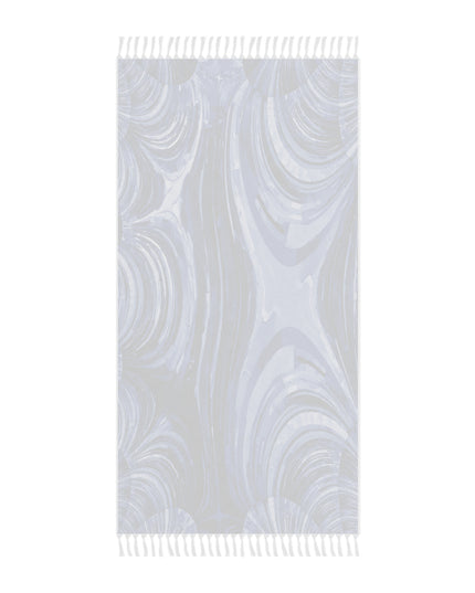 Uzi Spiral Deep Blue 38" × 81" Boho Beach Cloth
